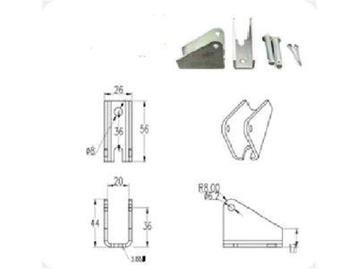 LKT 12V LINEAR ACTUA BRACKET SET