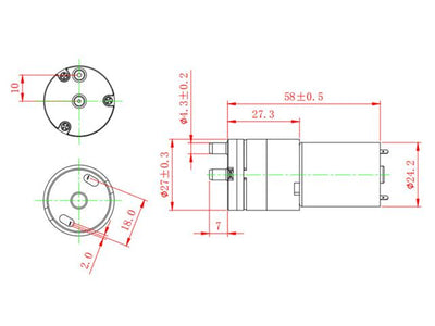 HKD 370 MINI VACUUM PUMP 12V