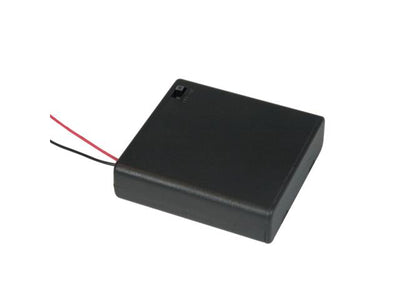 BMT 4XAA BATT HOLDER WITH SWITCH