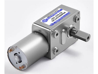 BDD WORM GEAR MOTOR 12V 23RPM - Motors, Motor Drivers & Controllers -