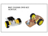 BMT CHASSIS 2WD KIT ACRYLIC - Robot Chassis - HKD CHASSIS 2WD KIT ACRYLIC
