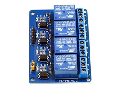 BMT RELAY BOARD 4CH 5V - Power, Battery & Solar -