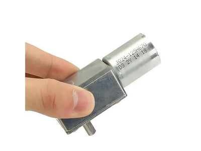 CMU WORM GEAR MOTOR 12V 6RPM - Motors, Motor Drivers & Controllers -