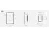 SONOFF T3 WIF+RF TOUCH US 2W BLK
