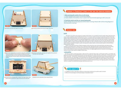 EDU - TOY ELECTRIC TANK - Educational Kits -