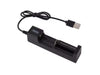 HKD USB LITH CHARGER - 1XLC18650 - Battery Accessories - 