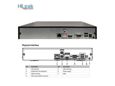 HLK NVR - 116MH - C - CCTV Products & Accessories - 6931847179250