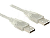 USB CABLE 1,8M AM/AM VCOM - Computer Network Leads -