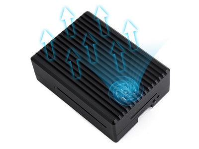 WVS RASPBERRY PI5 ALUM CASE+FAN - Internet of things (IoT) Enclosures -