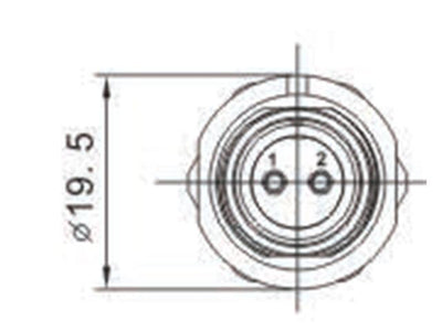 XY - CC132 - 2P - Circular Connectors -