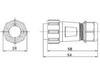 XY - CC210 - 3S - I - 1N - Circular Connectors -