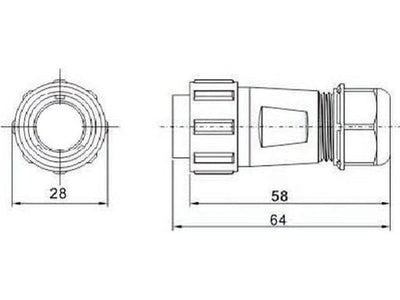 XY - CC210 - 3S - I - 1N - Circular Connectors -