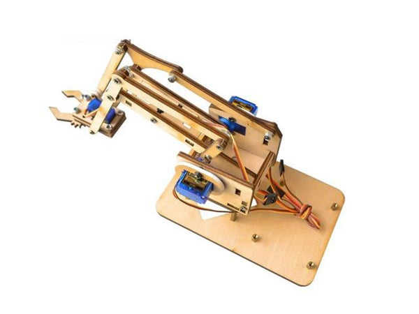 HKD ROBOT GRIPPER ARM + 4 SERVOS - Communica [Part No: HKD ROBOT ...