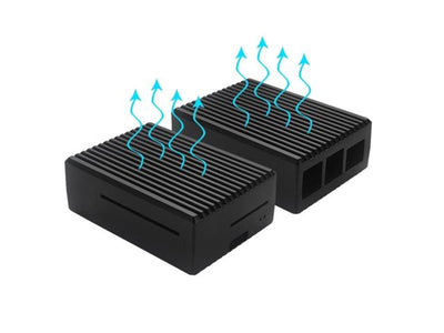 HKD RASP PI4 CHIP COOL ALUM CASE - Internet of things (IoT) Enclosures -