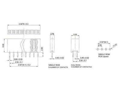 705160 - PCB Connectors -