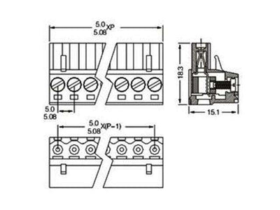 CPF5,08-4E - Terminals -