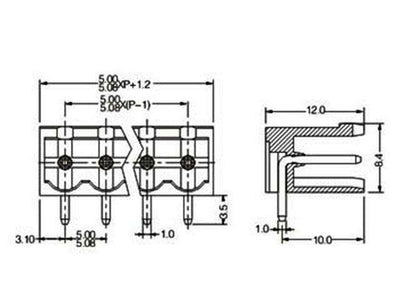 CPM5,08-4SQE - Terminals -