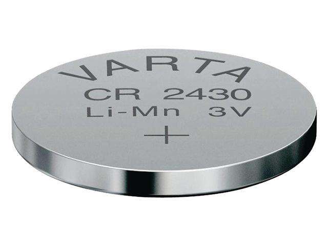 Varta CR2430 3V Lithium Knappcellsba f668, 14