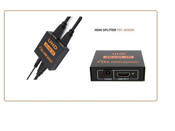 HDMI SPLITTER PST-4K104M - Communica [Part No: HDMI SPLITTER PST-4K104M]