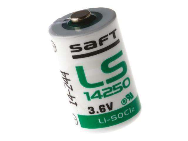 Saft LS14500 Lithium Battery AA 2.6 Ah 3.6 V Li-SOCl2 Cylindrical Cell