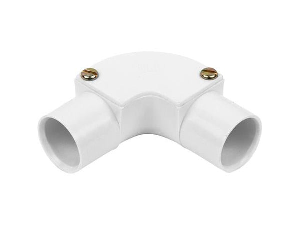 PVC INSPECTION ELBOW 20MM - Communica [Part No: PVC INSPECTION ELBOW 20MM]