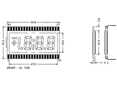 SP501PR MOD - Displays -