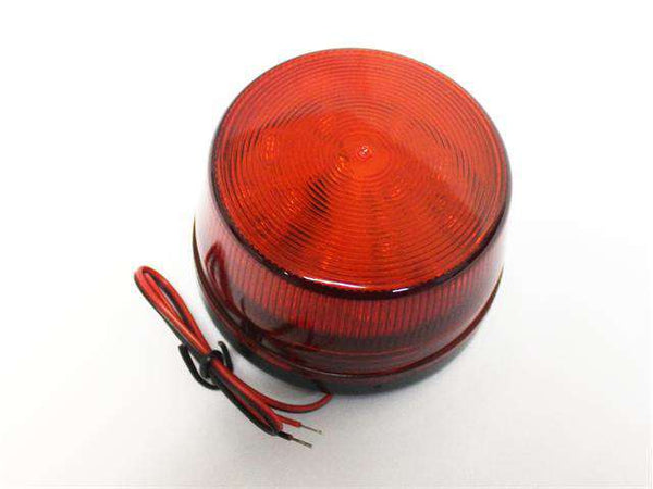 STROBE LED MINI RED 12V